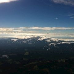 Flugwegposition um 12:21:19: Aufgenommen in der Nähe von Bad Gams, Österreich in 2753 Meter